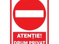 Semn pentru drum privat