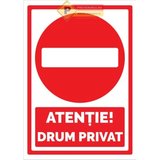 Semn pentru drum privat